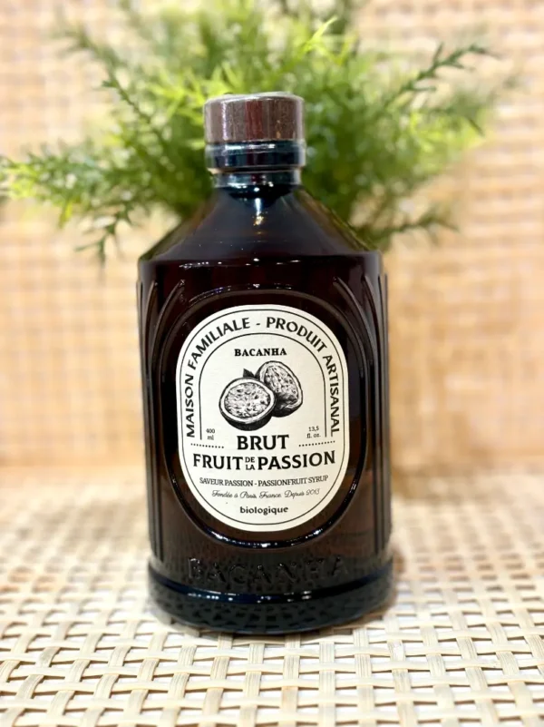 Sirop Saveur Fruit de la Passion Brut - Biologique