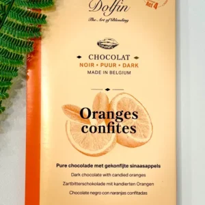 Chocolat Dolfin aux Oranges Confites – Saveur Fruitée