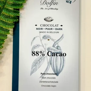 Chocolat Noir 88% Cacao – Tablette Intense Dolfin