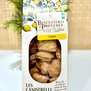 Canistrelli Bio au citron