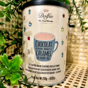 Chocolat en Poudre Dolfin au Caramel Beurre Salé – Aromatisé
