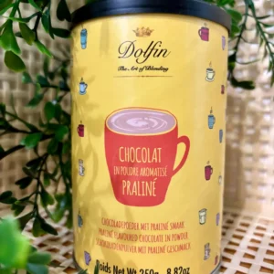Chocolat en Poudre Dolfin Praliné – Douceur Noisette et Chocolat