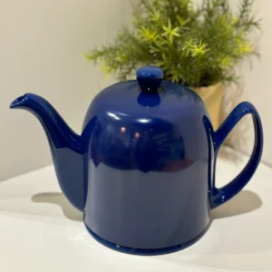 Théière SALAM MONOCHROME 6 tasses cloche bleue