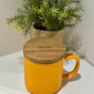 Tisanière OGO jaune en grès 300ml